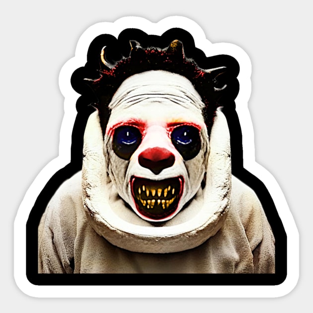 Freaky clown Sticker by Firebrand